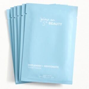 ❄️Last Chance $5❄️NIB GLOW ON 5TH Replenish + Rehydrate Sheet Mask